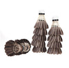 Black Shuttlecocks Badminton Goose Feather Cork