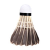 Black Shuttlecocks Badminton Goose Feather Cork