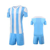 Soccer Jerseys Stripe Football Uniforms Short Sleeve